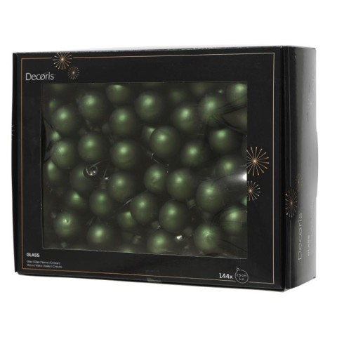 BOX 144 MINI SFERE VETRO D2.5